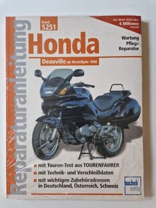 Reparaturanleitung 5251 Honda Deauville Modellcode RC47 ab 1998 Bucheli - Imagen 1 de 2