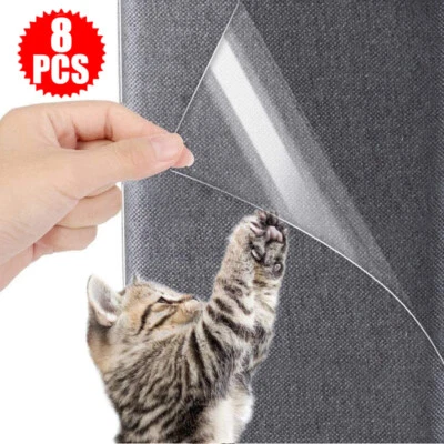 8 Pet Cat Anti-Scratch Guard Mat Sofa Protective Cover Scratching Post Furniture