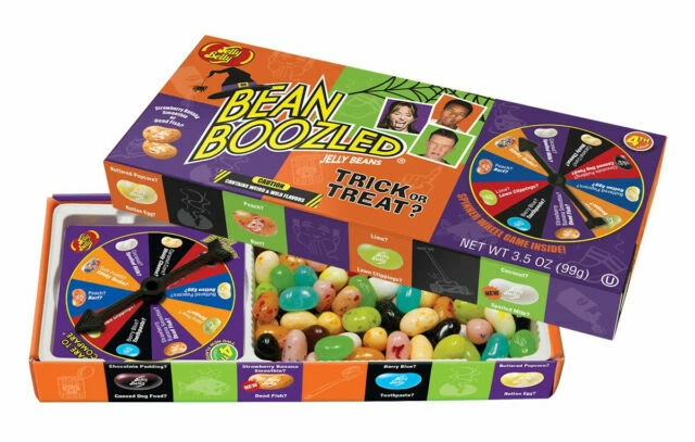 Jelly Belly Bean Boozled Spinner Game 3.5 Oz Weird & Wild Flavors Candy