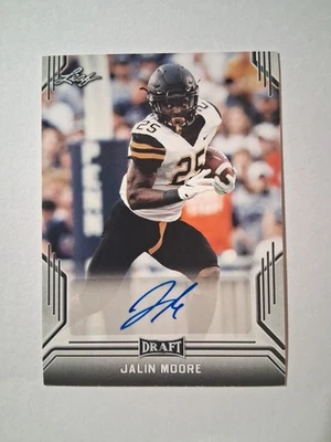 2019 Leaf Autographed Jalin Moore #BA-JM1 - Image 1 of 2