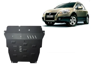 Protector de bajos de acero para motor compatible con Fiat Sedici - (2005-2014) - Imagen 1 de 3