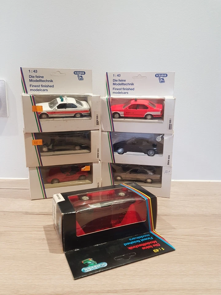 SCHABAK 1/43 ENSEMBLE DE 7 BMW - Photo 1/4