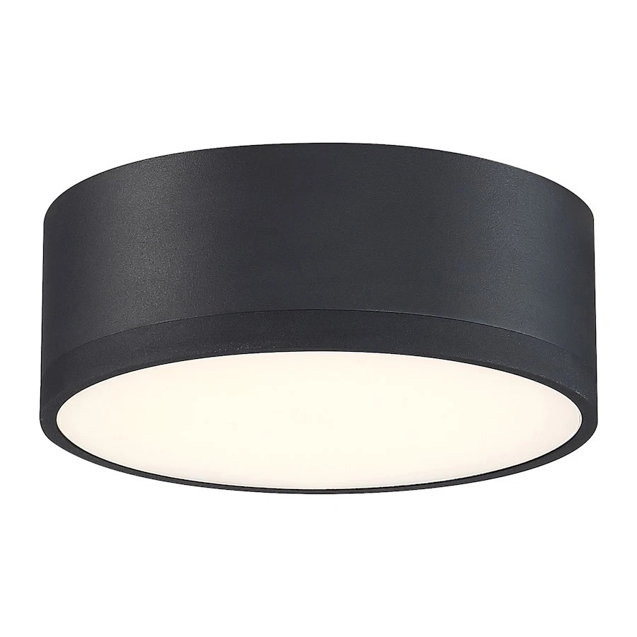 Access Lighting Beat 1 Light Flush Mount, Black/White - 50004LEDD-BL-ACR-120V - Image 1 of 1