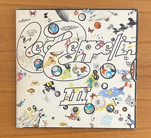 LED ZEPPELIN III VINYL LP '70 ALBUM SD 7201 working wheel MO monarch *Ships Free - Picture 1 of 4