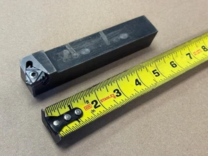 INDEXABLE LATHE TOOL HOLDER SER 100 M22 MADE IN ISRAEL, 1" X 1" X 6" - Picture 1 of 8