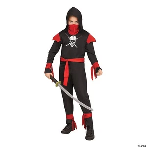 Fun World Ninja Black Costume, Small 4-6, Multicolor - Picture 1 of 1
