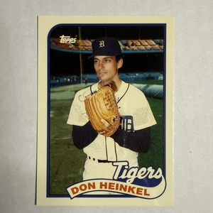 Topps Tiffany Don Heinkel 1989 - Imagen 1 de 2