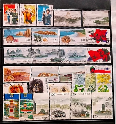PRC CHINA 1998-2007 COMMEMORATIVE STAMPS COLLECTION ALL PARTIAL SETS USED CN104 - Image 1 of 2