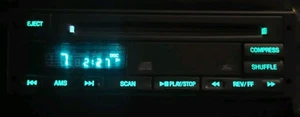Reproductor de CD remoto Ford Mustang 1994-2000 OEM, probado y funciona, XR3F-19B160-AA - Imagen 1 de 15