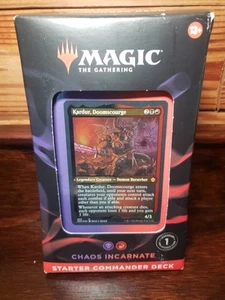 Magic: The Gathering Starter Commander Deck - Chaos Incarnate (Black-Red) - Picture 1 of 3