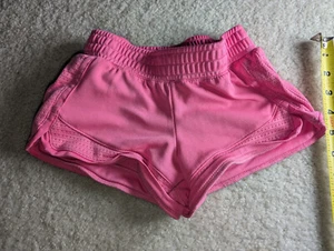 Champion shorts pink XS petite girls 4-5 running fitness cute stretch yoga sport - Picture 1 of 3