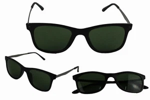 Herren & Damen Unisex Sonnenbrile UV Schutz Schwarz Pilotenbrille - Bild 1 von 3