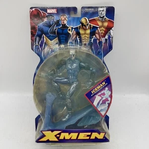 ToyBiz - X-Men Classics - Iceman With Freewheeling Ice Sled Action Figure - Picture 1 of 10
