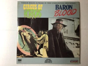 CIRCUS OF HORRORS / BARON BLOOD Elke Sommer LASERDISC* VG+ condition - Picture 1 of 9