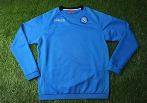 NAPOLI 2017/2018 FOOTBALL SOCCER SWEATSHIRT TRAINING KAPPA ORIGINAL SIZE XXXL - Picture 1 of 13