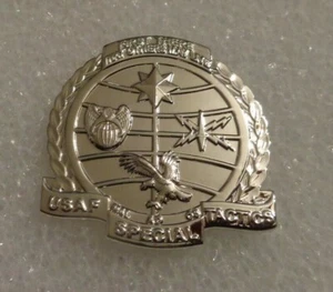 INSIGNIA DE LA FUERZA AÉREA DE LOS ESTADOS UNIDOS, OFICIAL DE TÁCTICAS ESPECIALES, INSIGNIA DE BOINA, - Imagen 1 de 1