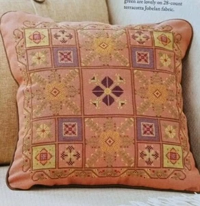 Cross Stitch "AUTUMN'S GARDEN" pattern ~ flowers - Picture 1 of 1