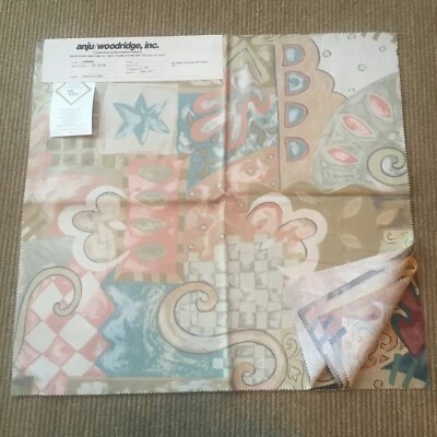 Decorative Wyngard Fabric. Mix Pattern 5 pcs. 26x24. Teflon Coated. - Image 1 of 4