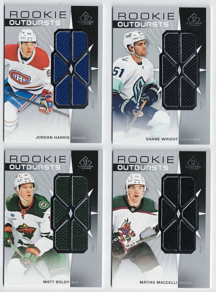 2022-23 SP Game-Used Rookie Outbursts Jersey Pick From List - Image 1 of 1