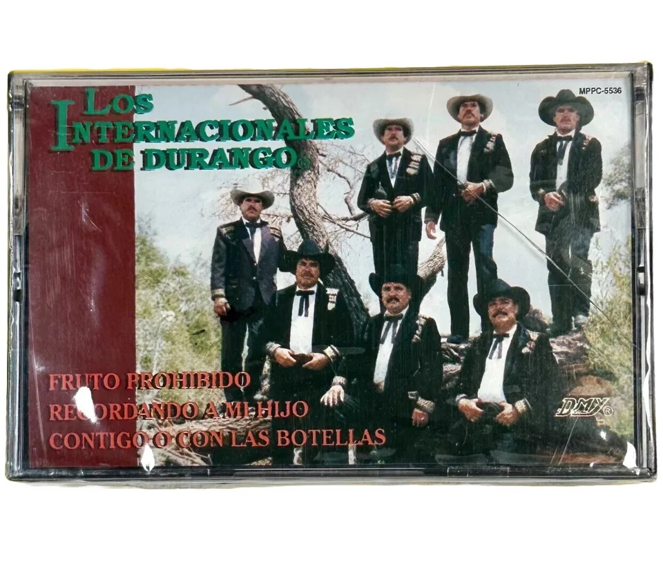 LOS INTERNACIONALES DE DURANGO Cassette 1998 Nuevo Sellado Latin Rara Musica - Image 1 of 4