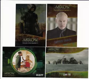 Cryptozoic Arrow Season 4 Silver Foil Board Lot (93) Missing 3 20 33 43 49 OF3 - Picture 1 of 1