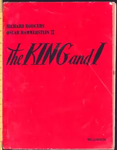 The King and I Complete Vocal/Piano Score Ex-Library Book - Picture 1 of 3