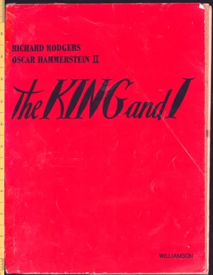 The King and I Complete Vocal/Piano Score Ex-Library Book - Image 1 of 3