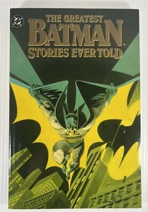 The Greatest Batman Stories Ever Told #1 Paperback DC Edition 1989 Simonson NM - Picture 1 of 11