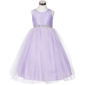 LILAC Size 6 Flower Girl Dress Birthday Recital Bridesmaid Special Occasions - Picture 1 of 3