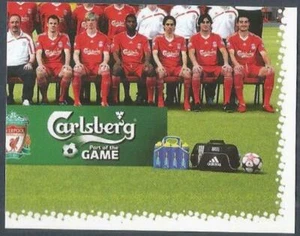 PANINI LIVERPOOL STICKER-2010- #005-LIVERPOOL TEAM PHOTO-BOTTOM RIGHT CORNER - Picture 1 of 1