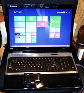 PC PORTABLE GATEWAY 17" MODELE P-171X INTEL CORE 2 DUO T5550 1,83GHZ SANS HDD . - Photo 1/19