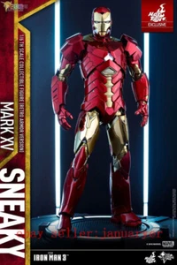 Perfect Hot Toys Mms396 1/6 Iron Man 3 Mk15 Sneaky (Retro Armor Limited Edition) - Picture 1 of 8