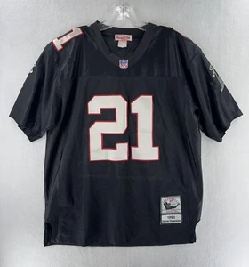Mitchell & Ness Atlanta Falcons Deion Sanders 21 Stitched Jersey L NFL Vintage Rare - Bild 1 von 14
