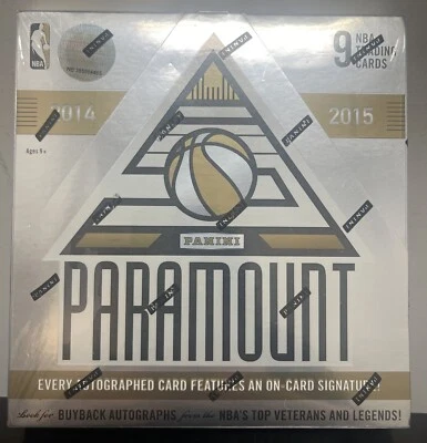 2014-15 Panini Paramount Basketball Factory Sealed Hobby Box - Image 1 of 4