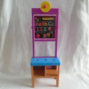 NEW Barbie Careers School Teacher Toddler Doll Reversible Blackboard Accessory - Picture 1 of 4