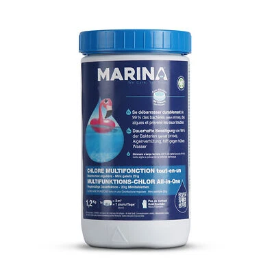 Pool Multitabs 5in1 Chlortabletten 20g Chlor Anti Algen pH Algizid Wasserpflege - Bild 1 von 3