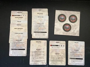 Marvel Crisis Protocol Web Warriors SOLO Tactics Cardsm, Fichas Spider-man Venom - Imagen 1 de 1
