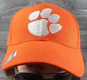 Sombrero ajustable naranja Clemson Tigers con tocado cautivador - Imagen 1 de 7