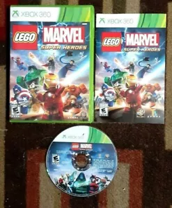 LEGO Marvel Super Heroes Completo (Microsoft Xbox 360, 2013) Ottime Condizioni Forma e Testato - Foto 1 di 1