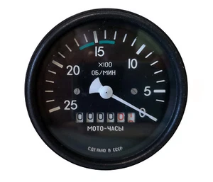 Soviet Diesel Engine Tachometer TH4B (ТХ4Б) USSR NOS - Bild 1 von 3