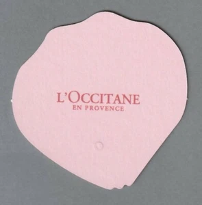Carte publicitaire - advertising card - Rose de L'Occitane recto verso - Picture 1 of 2