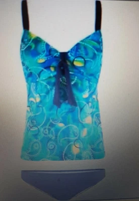 TANKINI set IN BLAU GR. 50 NEU bpc selection bonprikx - Bild 1 von 4