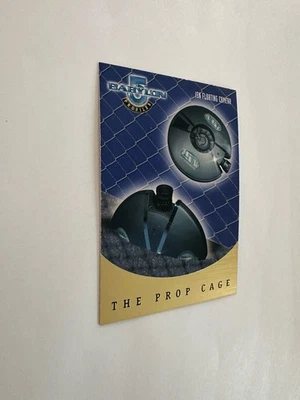 1999 BABYLON 5: ПРОФИЛИ - реквизит клетка карта - это плавающая камера - PC17 - Изображение 1 из 2