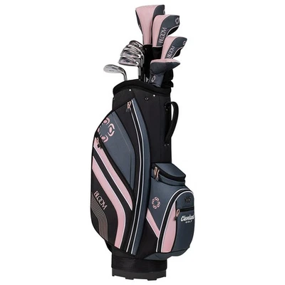 NEW Lady Cleveland 2023 Bloom Complete Golf Club Set Includes Driver, Irons, Bag - Image 1 of 4