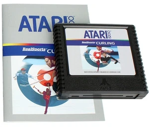 RealSports Curling - Original Atari 5200 Homebrew Spiel - Neu! - Bild 1 von 9