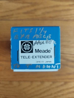 Teleextensor Meade, caja abierta, ¡envío rápido! Foto 1 de 4