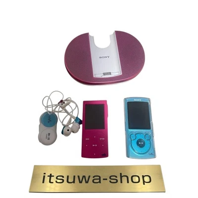 SONY NW-S764 Walkman 8GB MP3 Bluetooth Radio FM Rosa Azul - Imagen 1 de 4