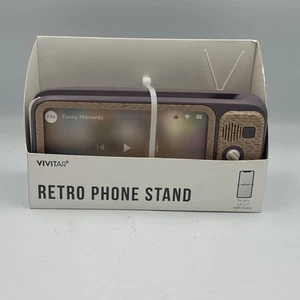 Target 2023 Bullseye Playground Retro TV Cell Phone Stand Holder Purple - Picture 1 of 2
