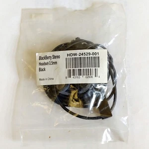 Blackberry In Ear 3,5 mm Stereo Handphone mit kabelgebundenem Mikrofon. Super Klangqualität - Bild 1 von 3