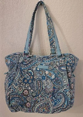 Vera Bradley Glenna Satchel Bag Women's 15"w 10"h  9"deep Daisy Dot Paisley... - Image 1 of 4
